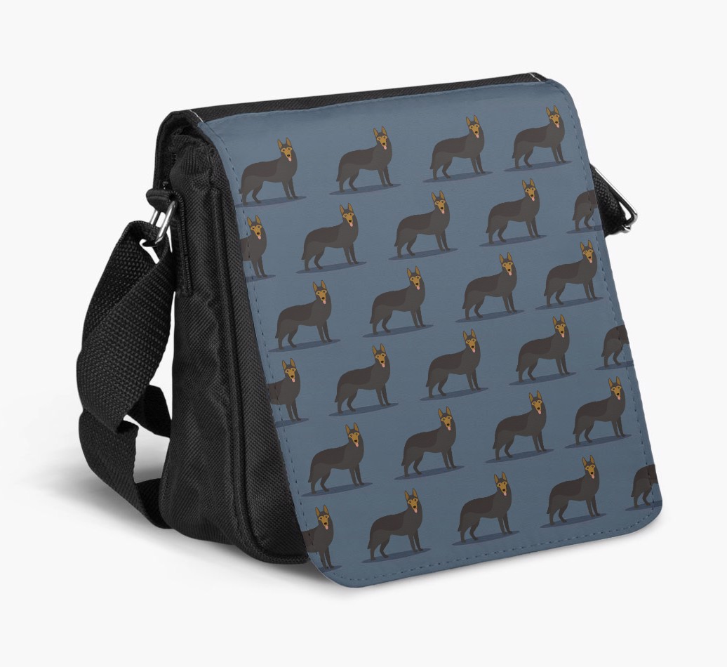 '{breedFullName} Yappicon Pattern' - Personalized Dog Walking Bag