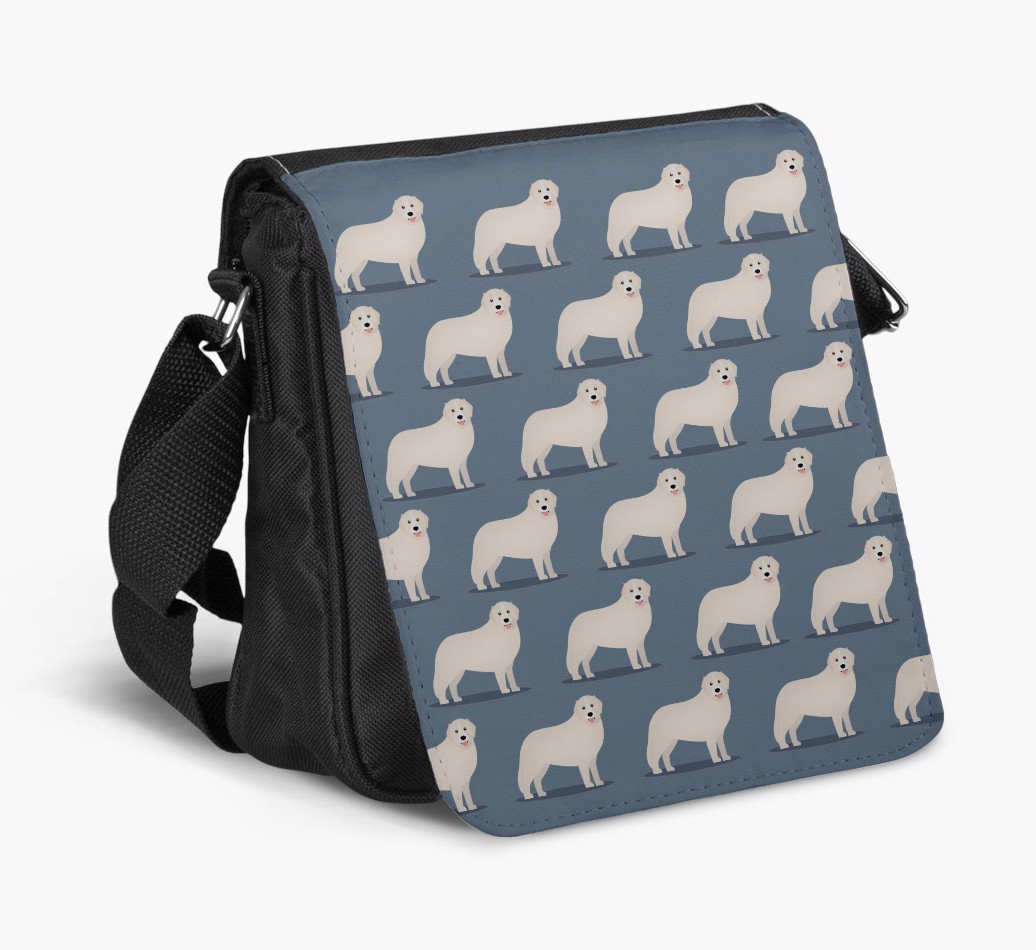 '{breedFullName} Yappicon Pattern' - Personalized Dog Walking Bag