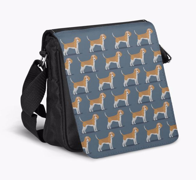 'Profile Yappicon Pattern' - Personalized {breedFullName} Walking Bag