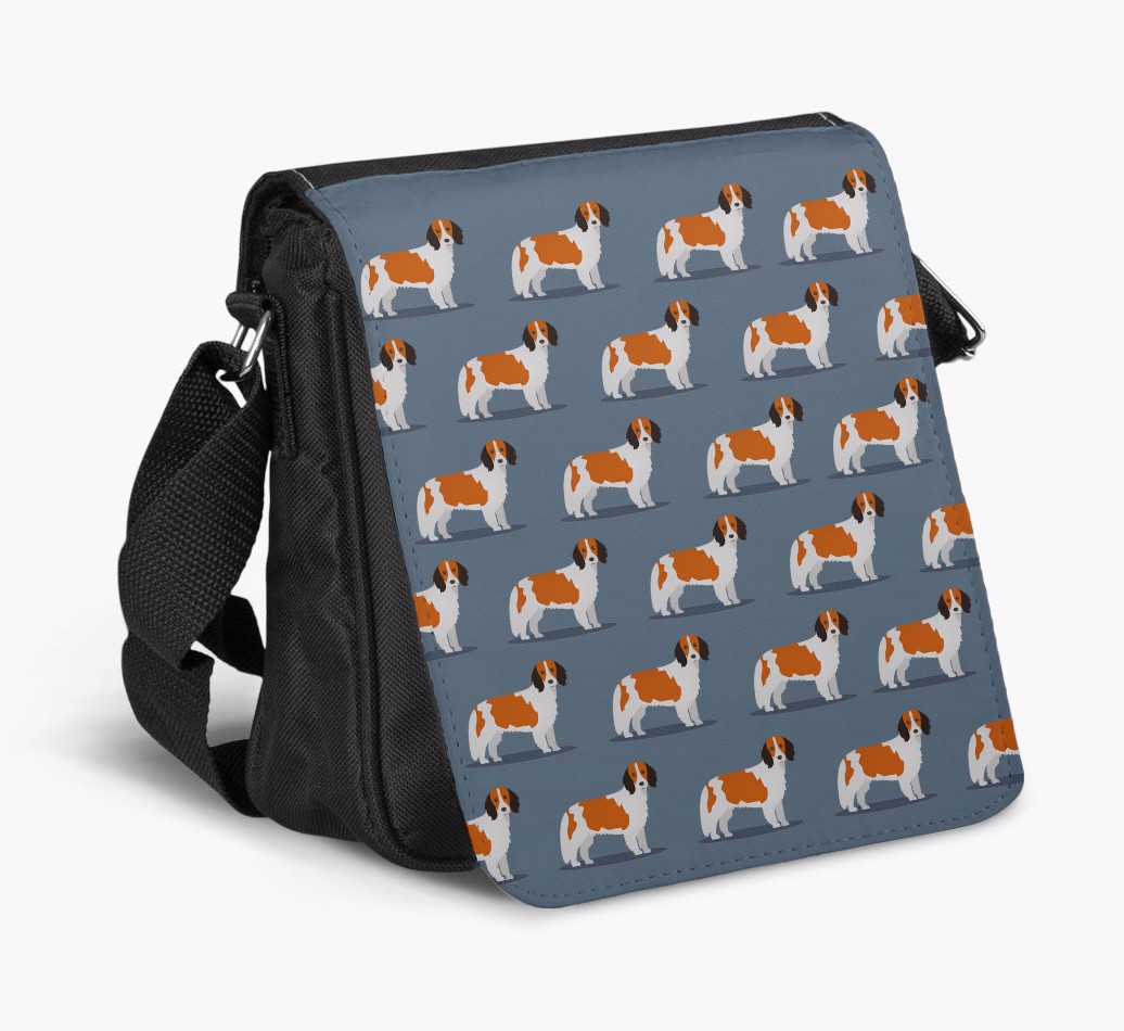 '{breedFullName} Yappicon Pattern' - Personalized Dog Walking Bag