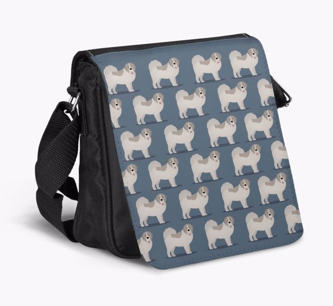 'Profile Yappicon Pattern' - Personalised {breedFullName} Walking Bag