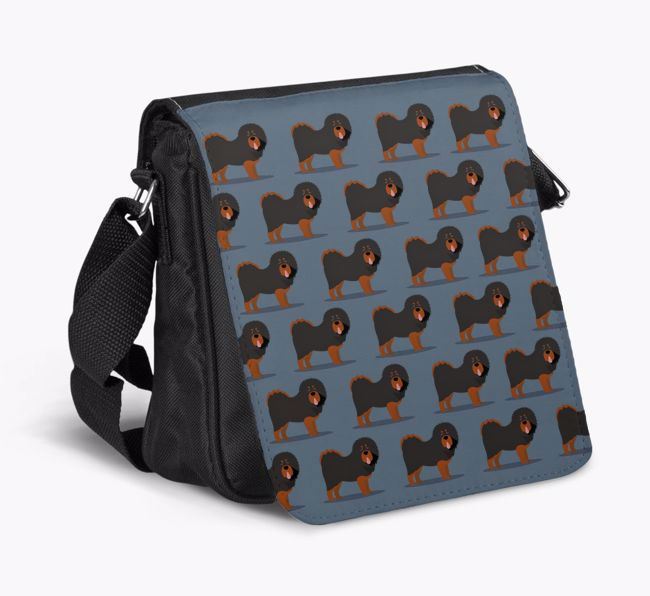 'Profile Yappicon Pattern' - Personalized {breedFullName} Walking Bag