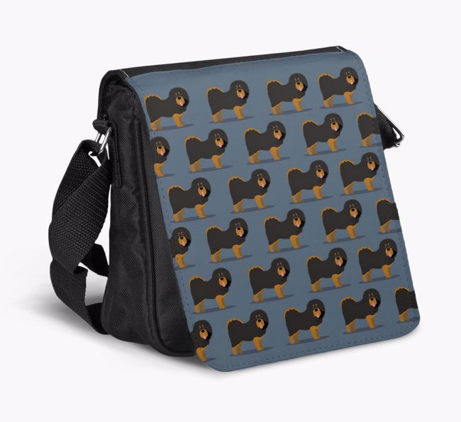 'Profile Yappicon Pattern' - Personalised {breedFullName} Walking Bag