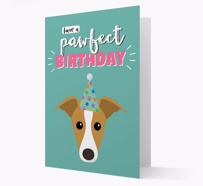 'Have A Pawfect Birthday' - Personalized {breedFullName} Card