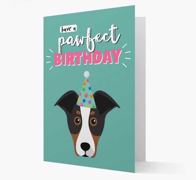 'Have A Pawfect Birthday' - Personalised {breedFullName} Card