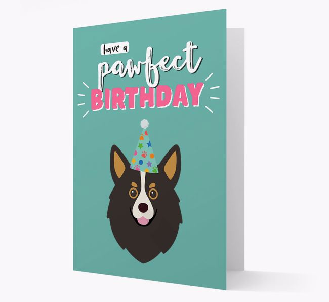 'Have A Pawfect Birthday' - Personalised {breedFullName} Card