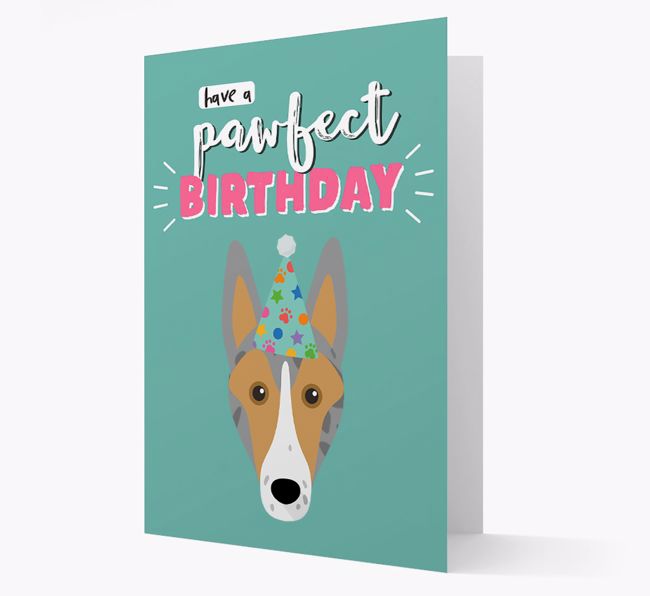 'Have A Pawfect Birthday' - Personalised {breedFullName} Card