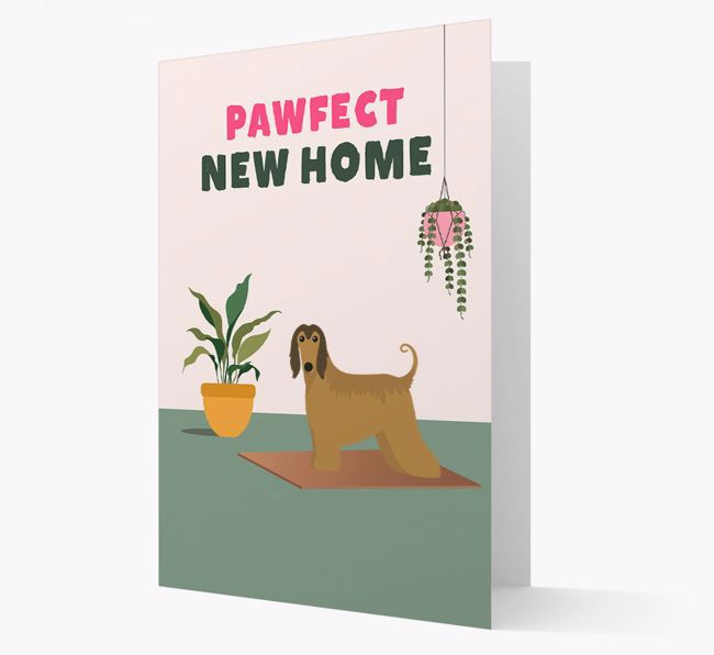 'Pawfect New Home' - Personalised {breedFullName} Card