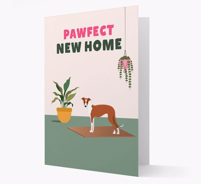 'Pawfect New Home' - Personalized {breedFullName} Card