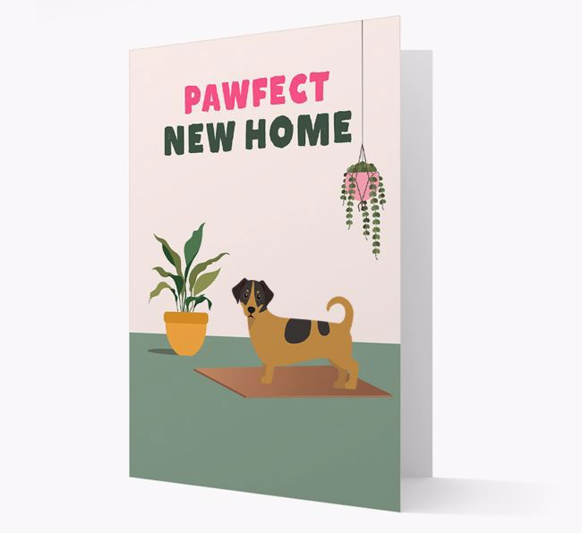 'Pawfect New Home' - Personalized {breedFullName} Card