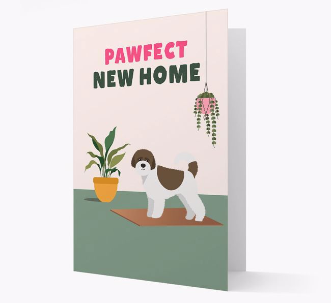 'Pawfect New Home' - Personalised {breedFullName} Card