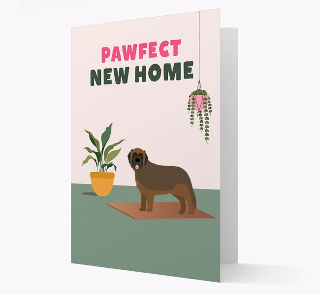 'Pawfect New Home' - Personalized {breedFullName} Card