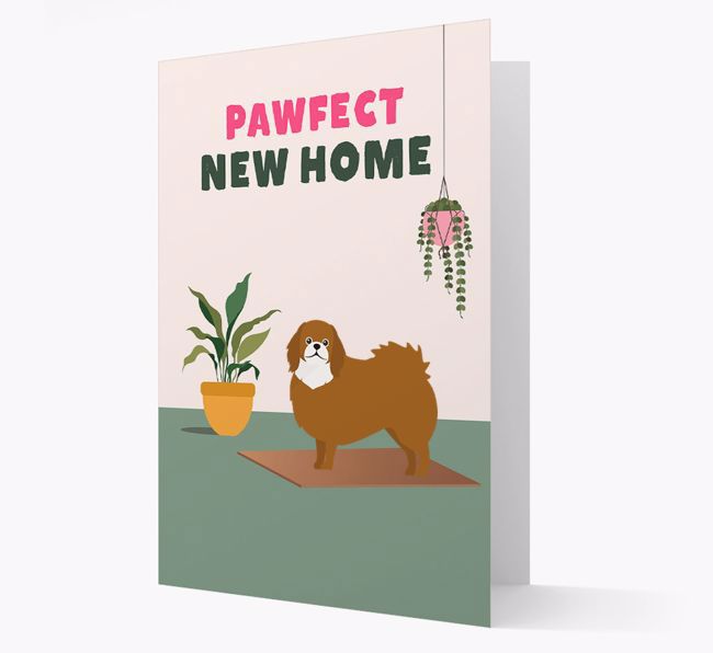 'Pawfect New Home' - Personalised {breedFullName} Card