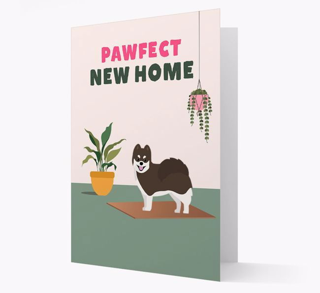 'Pawfect New Home' - Personalised {breedFullName} Card
