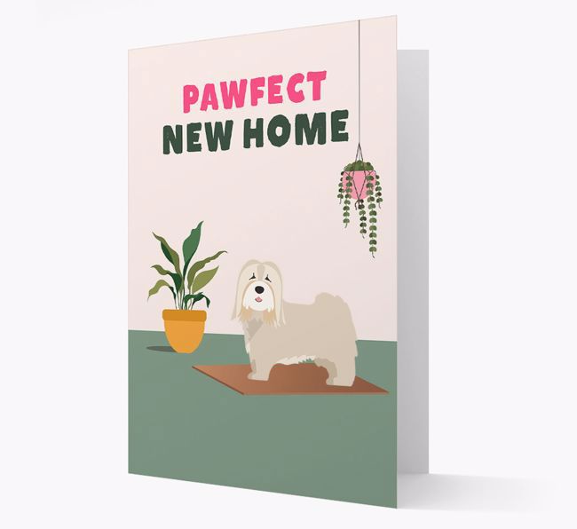 'Pawfect New Home' - Personalised {breedFullName} Card