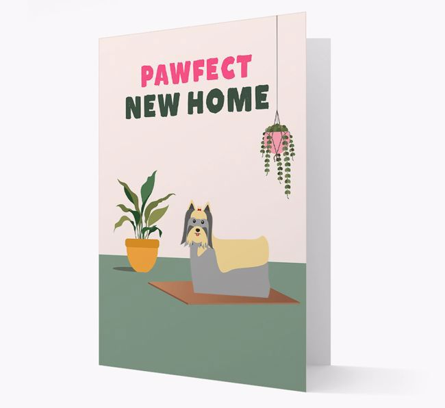 'Pawfect New Home' - Personalised {breedFullName} Card