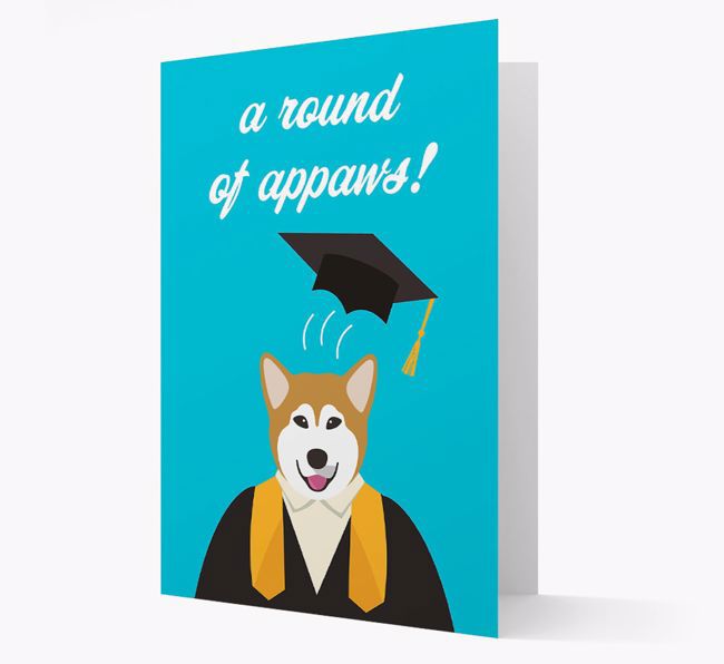 'A Round of Appaws!' - Personalised {breedFullName} Card