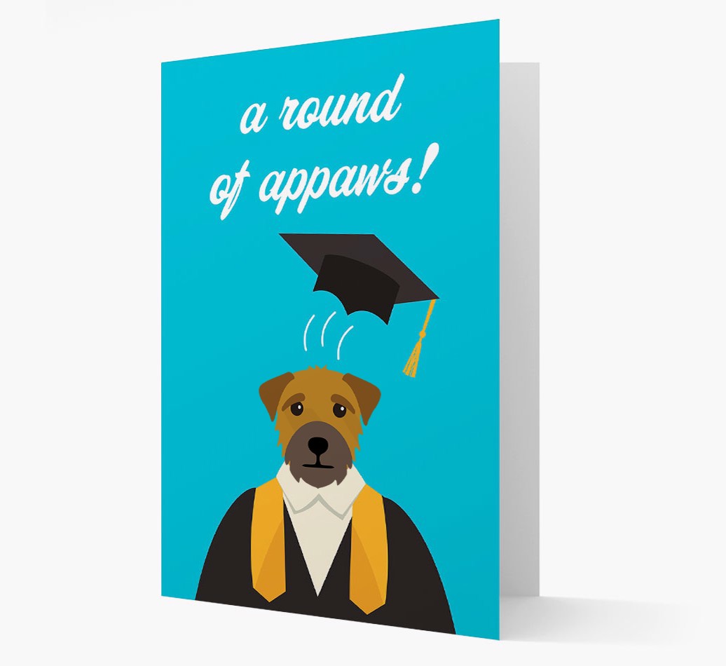 A Round of Appaws!' - Personalised {breedFullName} Card front
