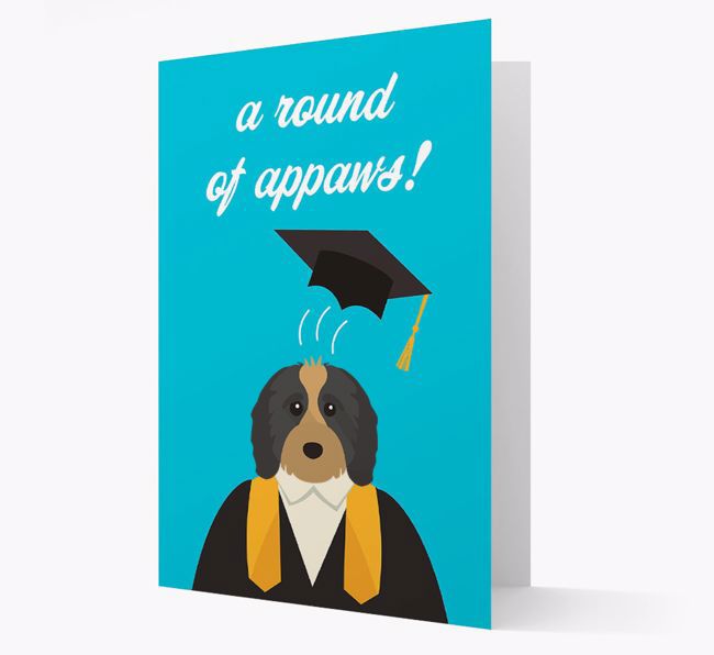 'A Round of Appaws!' - Personalised {breedFullName} Card