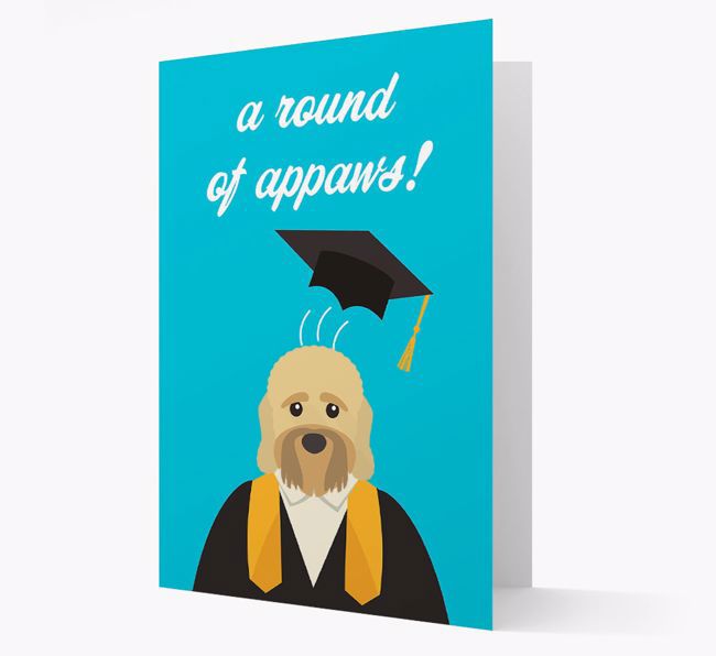 'A Round of Appaws!' - Personalised {breedFullName} Card