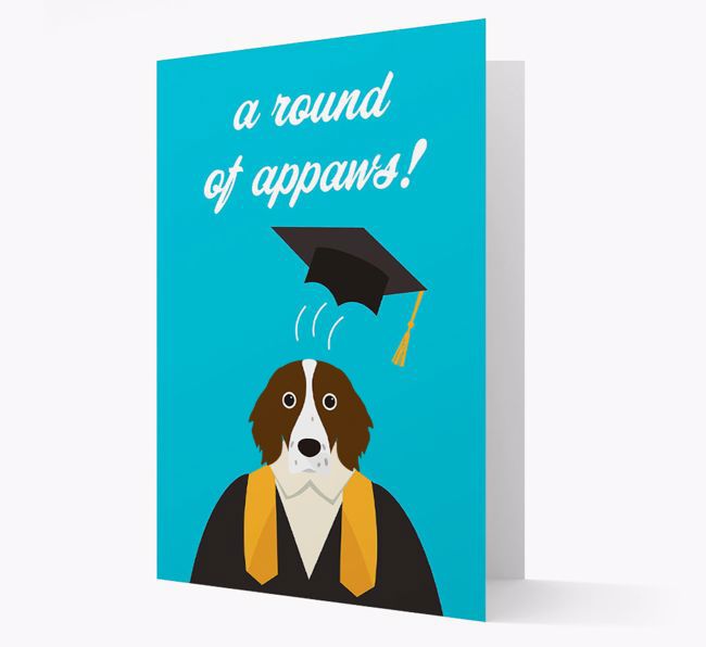 'A Round of Appaws!' - Personalized {breedFullName} Card