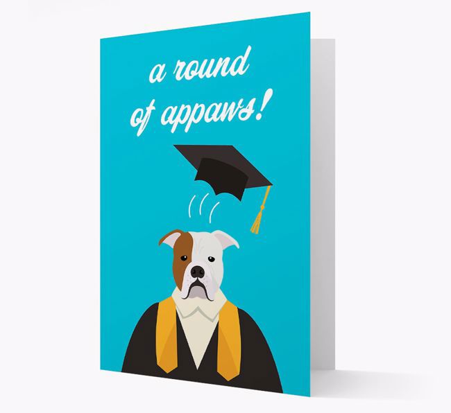 'A Round of Appaws!' - Personalised {breedFullName} Card
