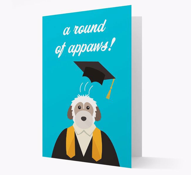 'A Round of Appaws!' - Personalized {breedFullName} Card