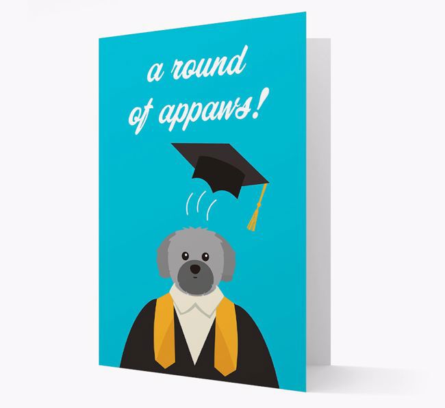 'A Round of Appaws!' - Personalized {breedFullName} Card