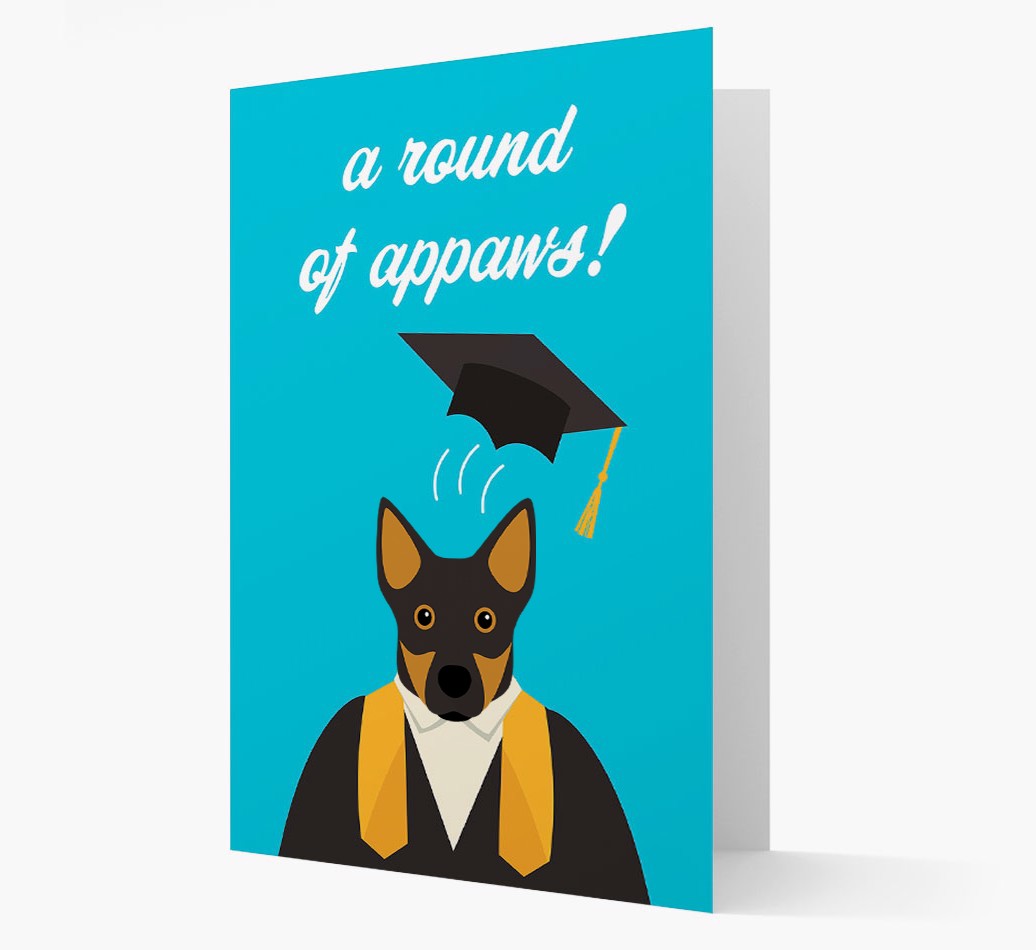 A Round of Appaws!' - Personalised {breedFullName} Card front