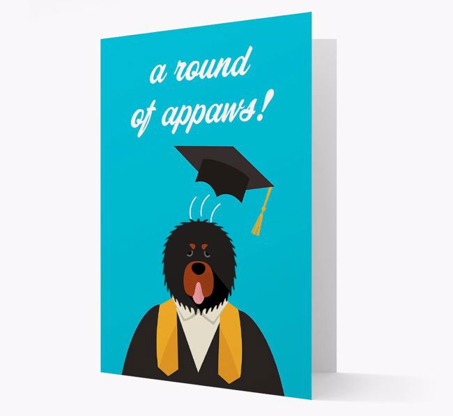 'A Round of Appaws!' - Personalized {breedFullName} Card