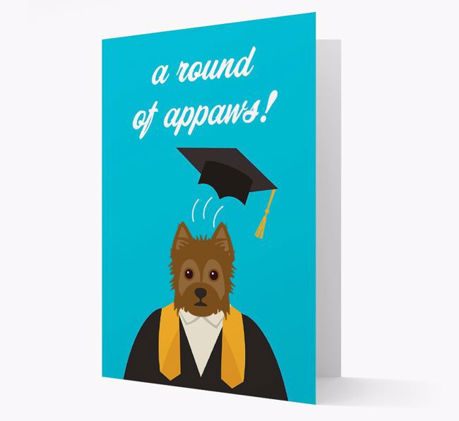 'A Round of Appaws!' - Personalized {breedFullName} Card