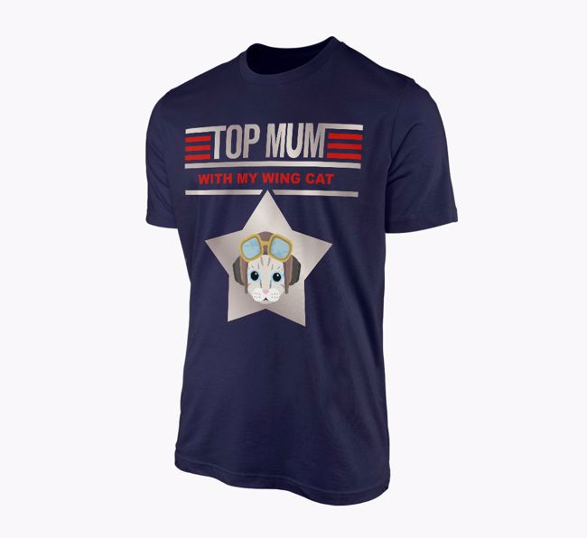 Top Mum: Personalised {breedCommonName} T-shirt