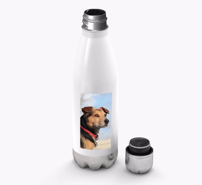 Photo Upload - Personalised {breedFullName} Water Bottle