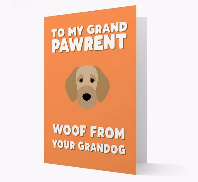 'To My Grandpawrent' - Personalised {breedFullName} Card