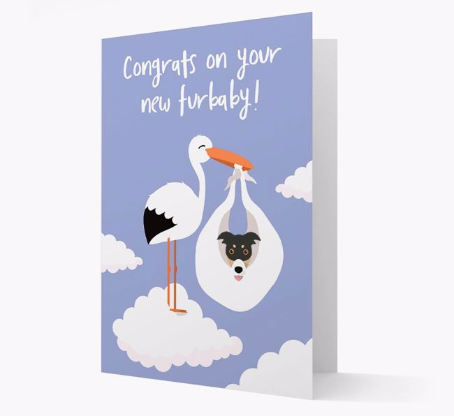 'Congrats On Your New Furbaby!'  - Personalized {breedFullName} Card