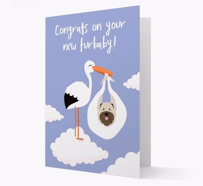 'Congrats On Your New Furbaby!'  - Personalised {breedFullName} Card