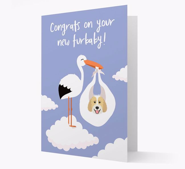 'Congrats On Your New Furbaby!'  - Personalised {breedFullName} Card