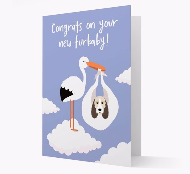 'Congrats On Your New Furbaby!'  - Personalized {breedFullName} Card