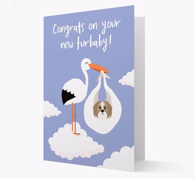 'Congrats On Your New Furbaby!'  - Personalized {breedFullName} Card