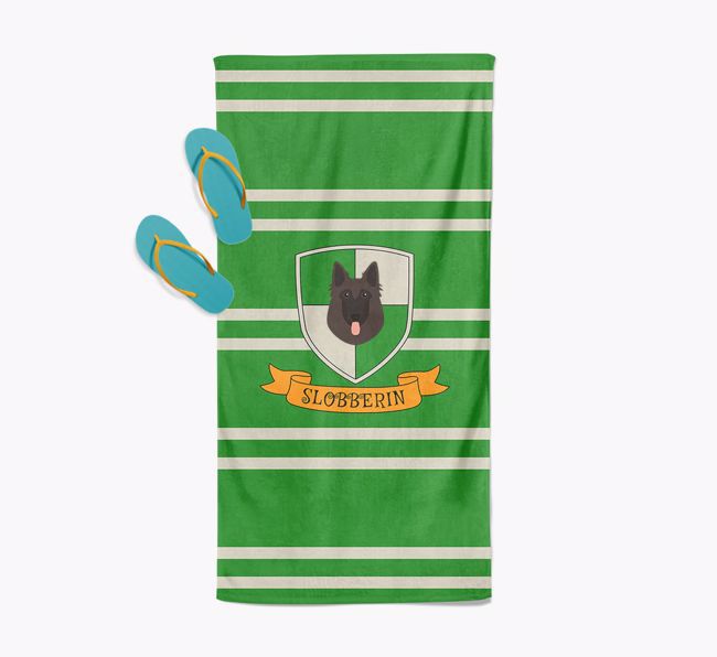 'Harry Pawter' - Personalised {breedFullName} Towel