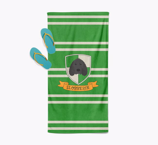 'Harry Pawter' - Personalised {breedFullName} Towel