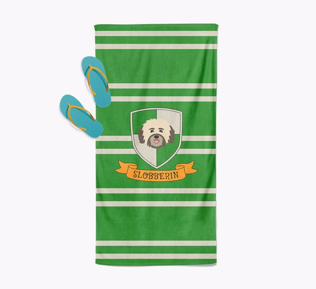 'Harry Pawter' - Personalised {breedFullName} Towel