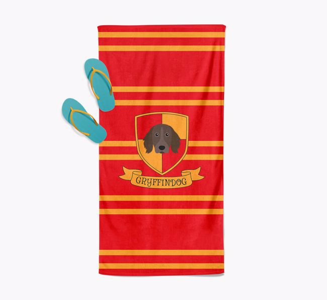 'Harry Pawter' - Personalized {breedFullName} Towel