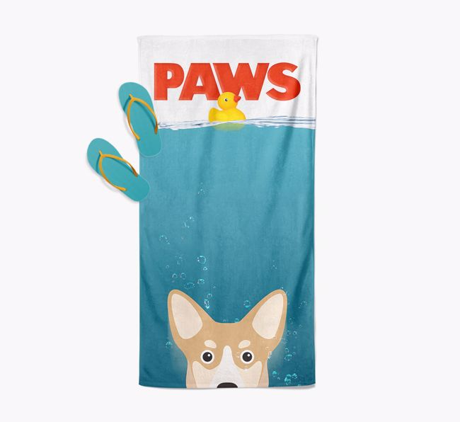 Paws: Personalised {breedFullName} Towel