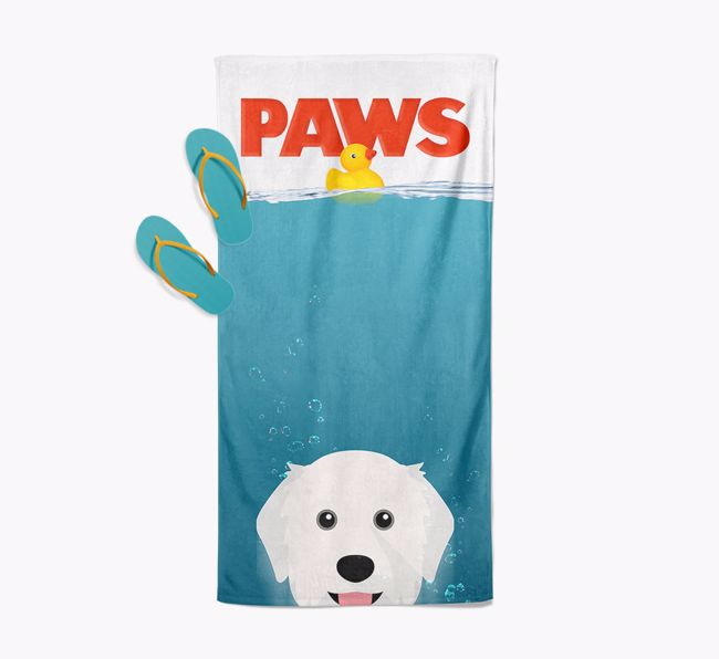 Paws: Personalised {breedFullName} Towel