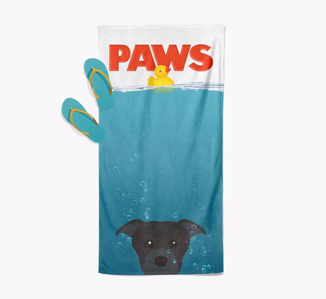 Paws: Personalized {breedFullName} Towel