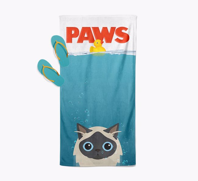 Paws: Personalised {breedFullName} Towel