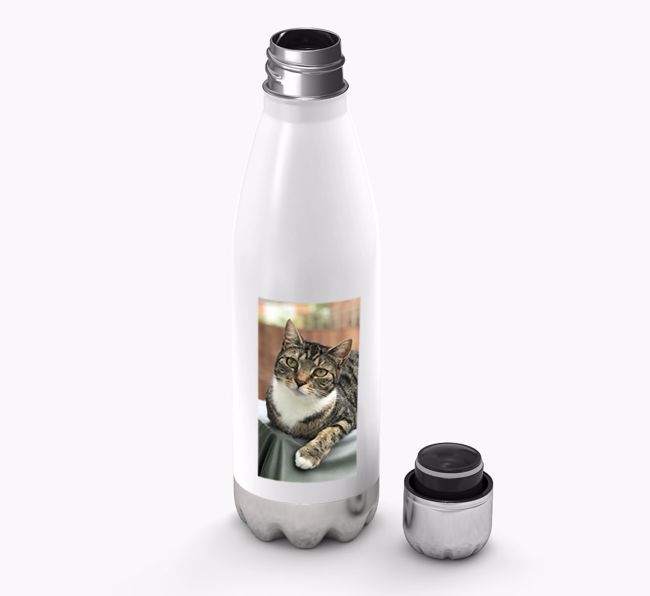 Personalized Photo Upload Water Bottle 