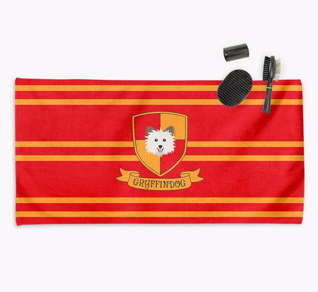 'Harry Pawter' - Personalised {breedFullName} Towel