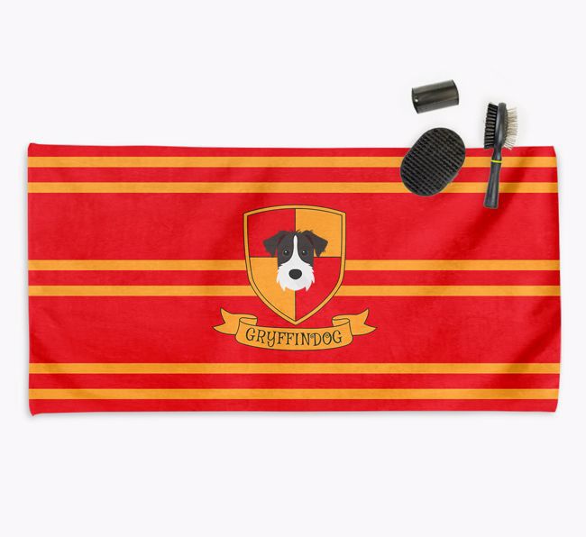 'Harry Pawter' - Personalised {breedFullName} Towel